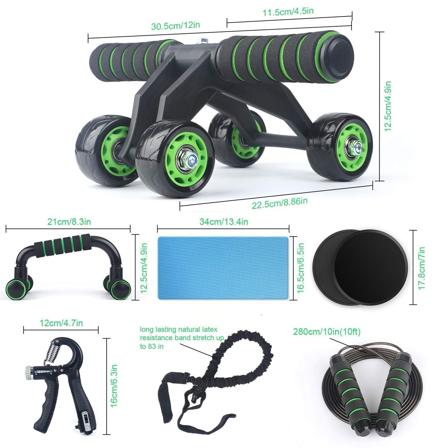 10 - in - 1 Fitness Kit - Bills Deals