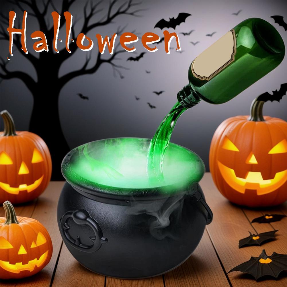 Premium Floating Potion Cauldron Halloween Kit - Easy Setup, Spooky Atmosphere, Splash ProtectionHalloween decorations