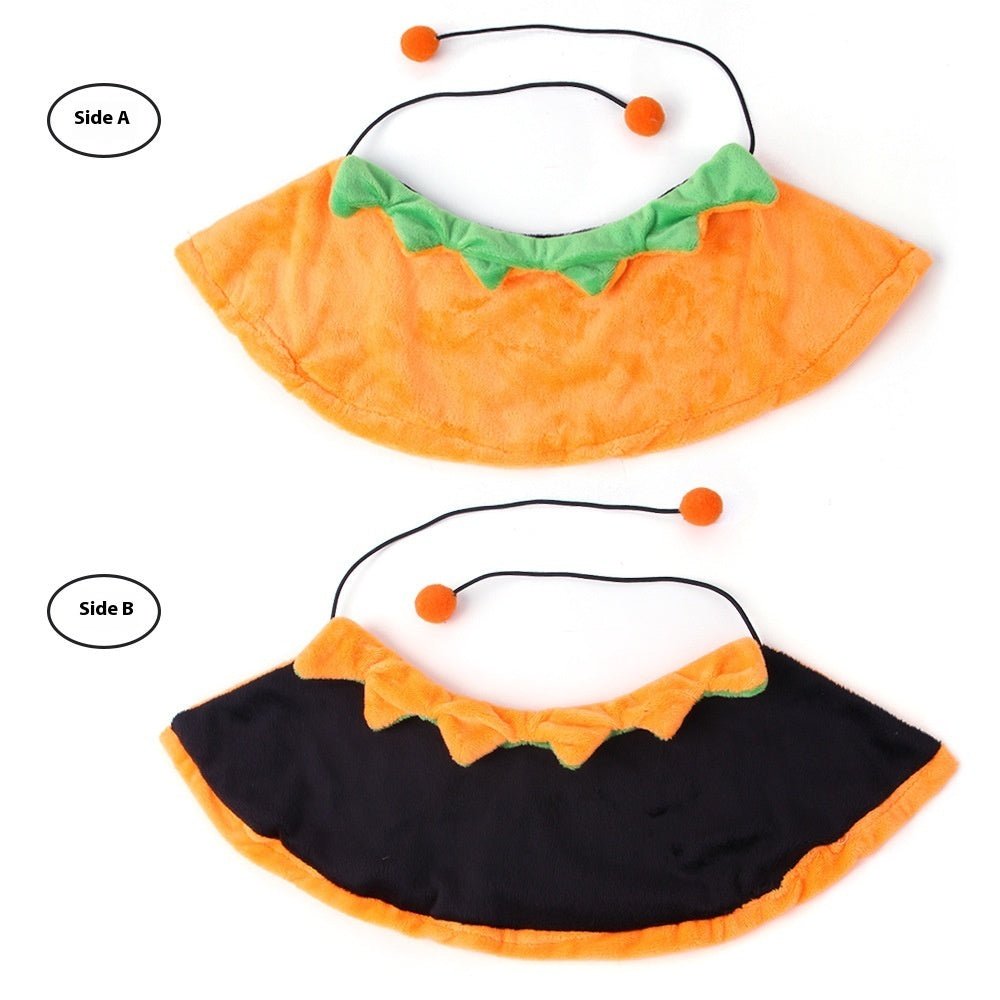 Halloween Pumpkin Double - sided Dog Cloak Cat Halloween Ornaments - Bills Deals Halloween decorations