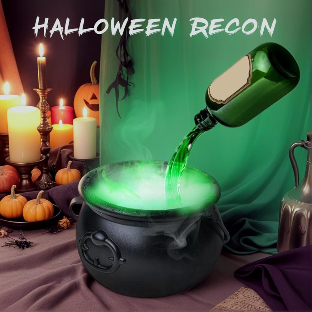 Premium Floating Potion Cauldron Halloween Kit - Easy Setup, Spooky Atmosphere, Splash ProtectionHalloween decorations