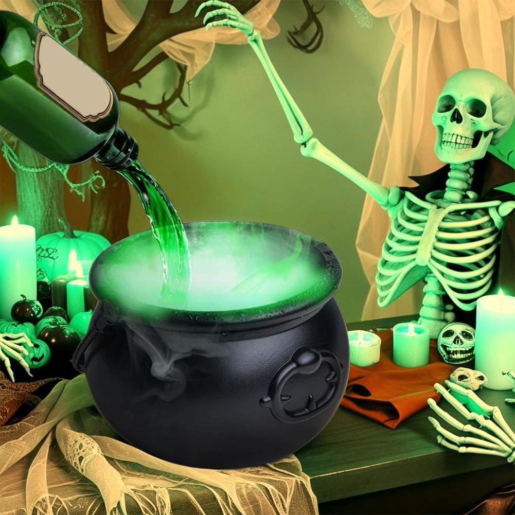 Premium Floating Potion Cauldron Halloween Kit - Easy Setup, Spooky Atmosphere, Splash ProtectionHalloween decorations