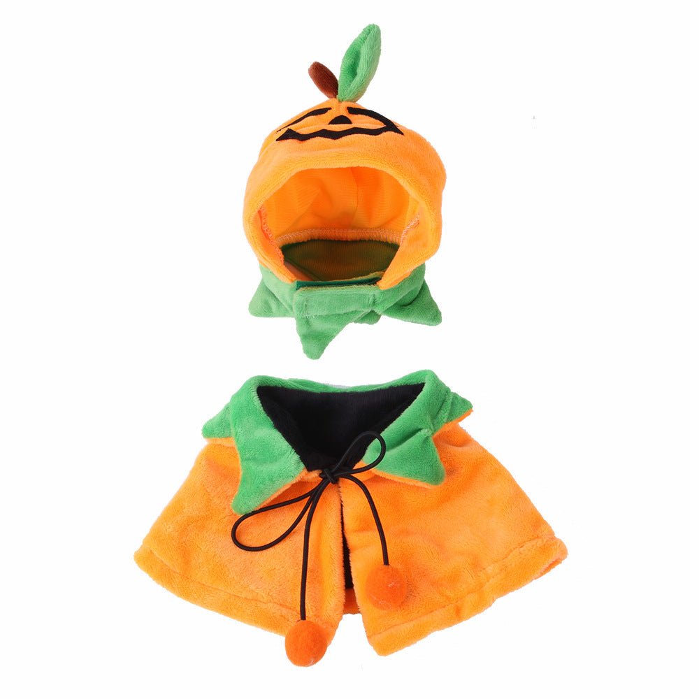 Halloween Pumpkin Double - sided Dog Cloak Cat Halloween Ornaments - Bills Deals Halloween decorations