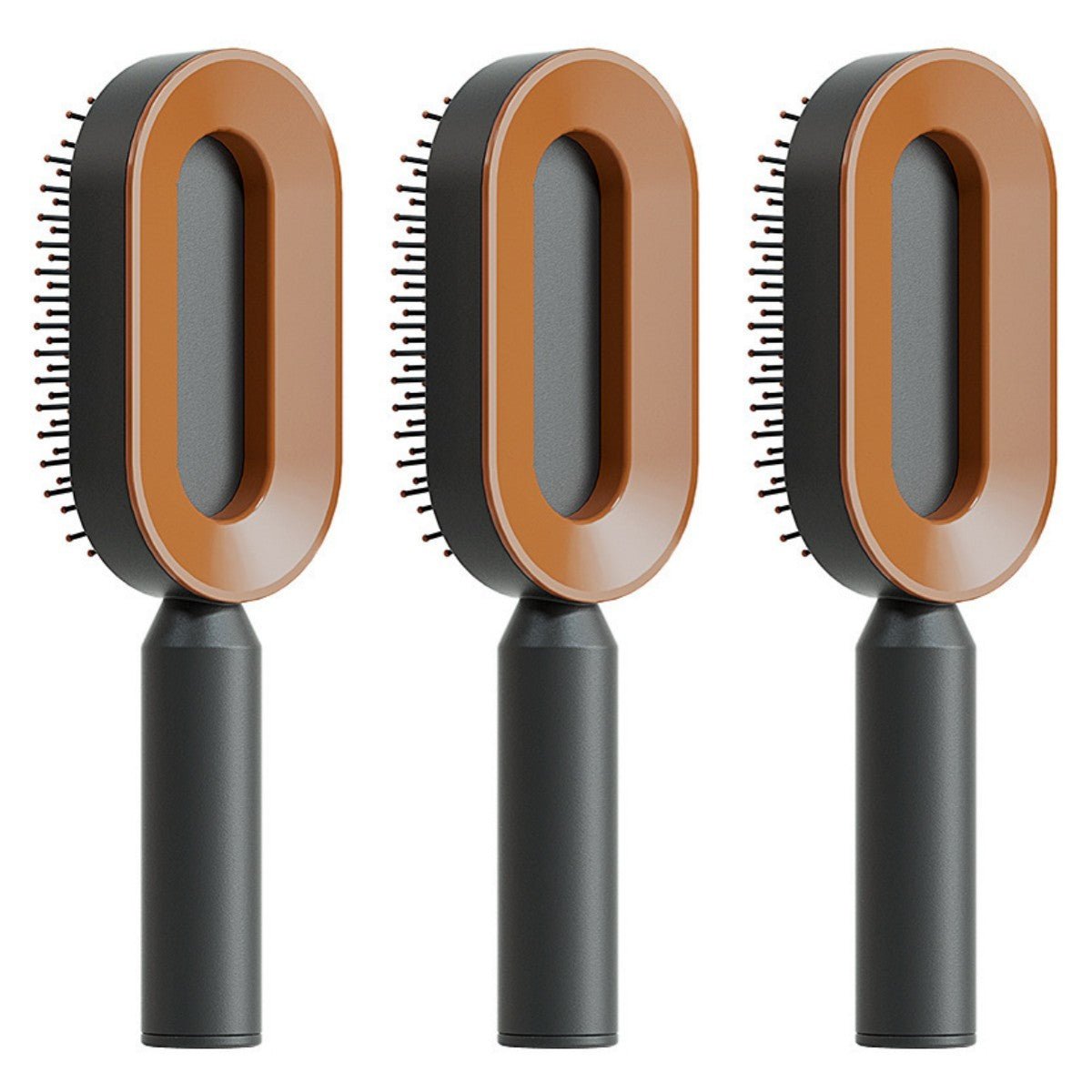 Self Cleaning Hair Brush For Women One - key Cleaning Hair Loss Airbag Massage Scalp Comb Anti - Static Hairbrush - Bills Deals Health & beauty