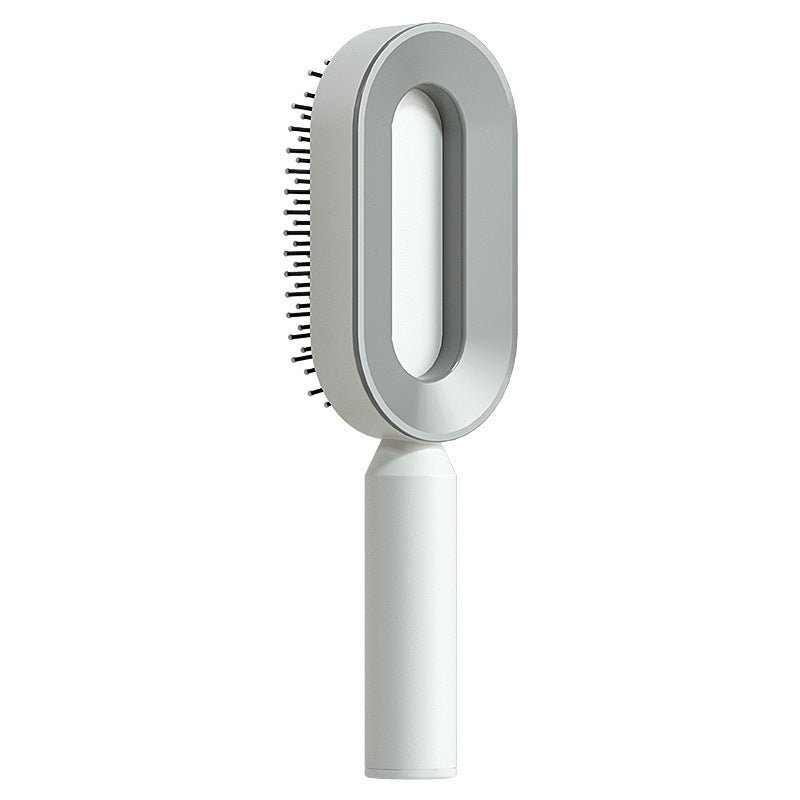 Self Cleaning Hair Brush For Women One - key Cleaning Hair Loss Airbag Massage Scalp Comb Anti - Static Hairbrush - Bills Deals Health & beauty