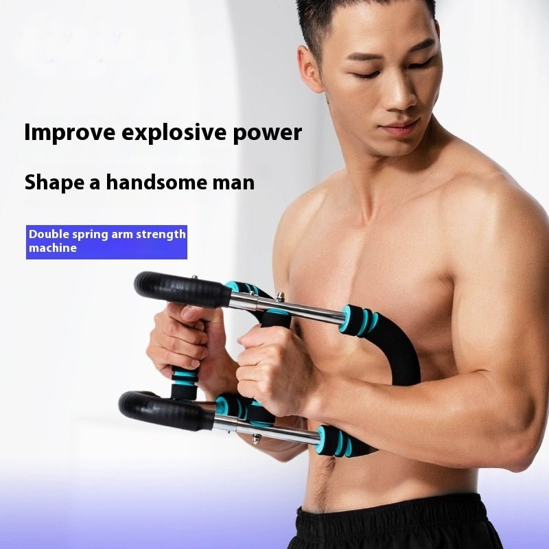 Multi - functional U - shaped Arm Strengthener Chest Trainer Adjustable Forearm Strength Exerciser Home Gym Equipment Bodybuilding - Bills Deals Health & fitness
