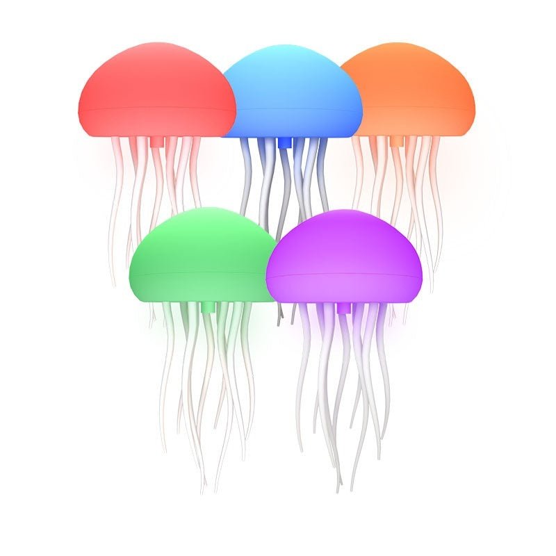 Jellyfish Mood Lamp LED Jellyfish Night Light Portable Jellyfish Lamp Jellyfish Decorations Smart Table Lamp For Bedside Desk - Bills Deals lighting