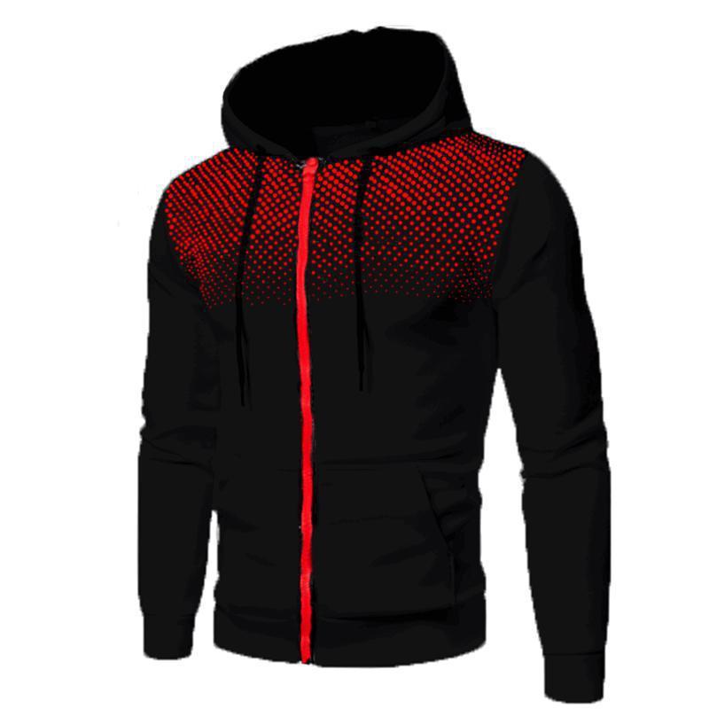 Sweater Men's Sports Fitness Zip - up Shirt - Bills Deals Men's clothing