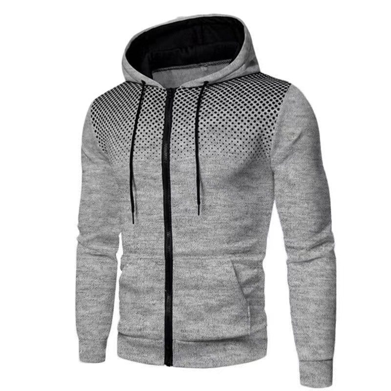 Sweater Men's Sports Fitness Zip - up Shirt - Bills Deals Men's clothing