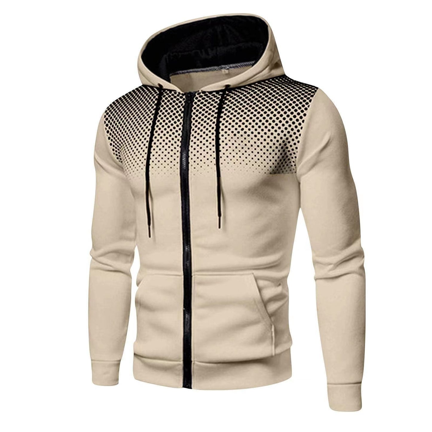Sweater Men's Sports Fitness Zip - up Shirt - Bills Deals Men's clothing