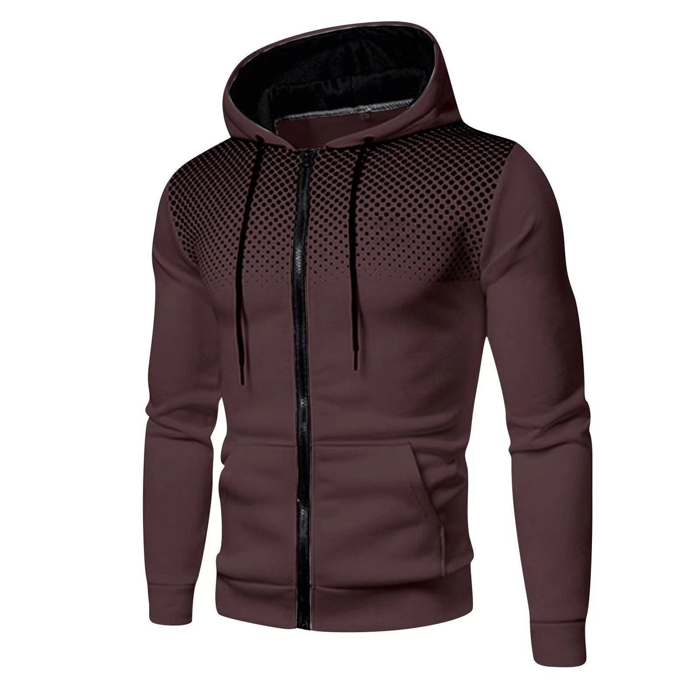 Sweater Men's Sports Fitness Zip - up Shirt - Bills Deals Men's clothing