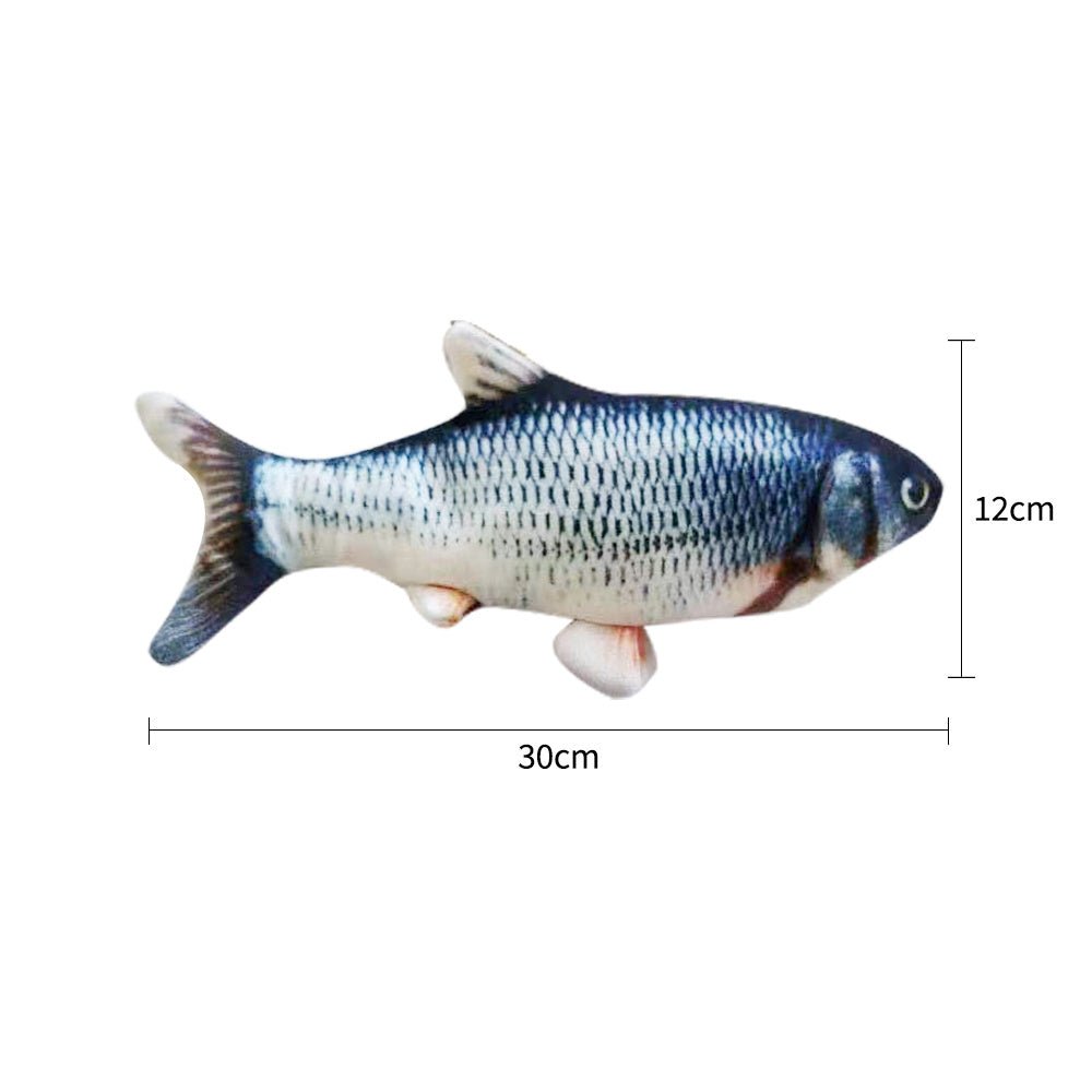 Without Cat Nip Version - Electric Jumping Fish Simulation Electric Fish Toy - Bills Deals Pet accessories