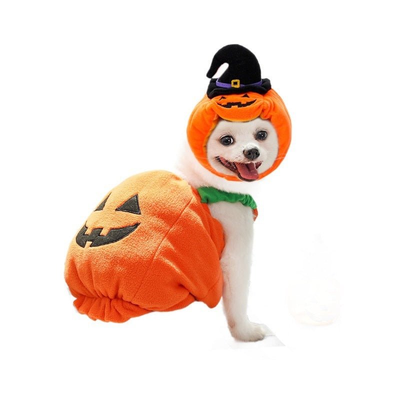 Halloween Pumpkin Pet Vest for Small AnimalsPet accessories