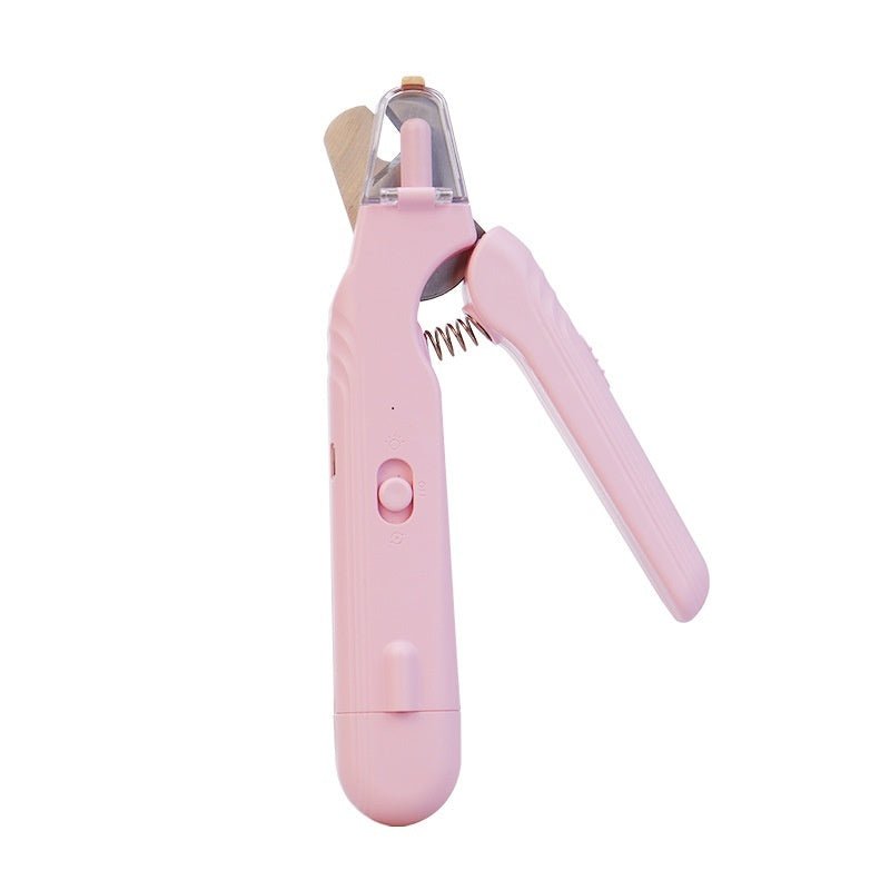 Pet Nail Clipper and Grinder with LED Lights - Precision Grooming Tool with Dust GuardPet accessories