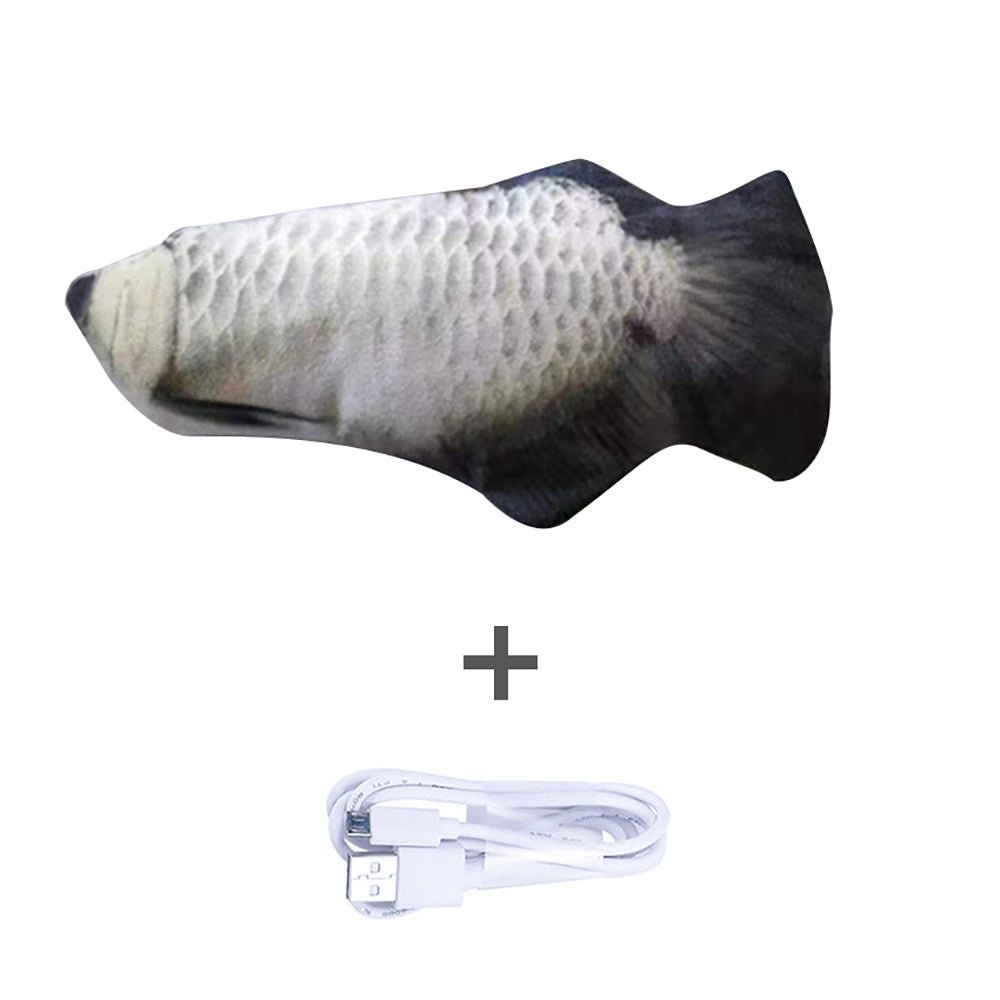 Without Cat Nip Version - Electric Jumping Fish Simulation Electric Fish Toy - Bills Deals Pet accessories