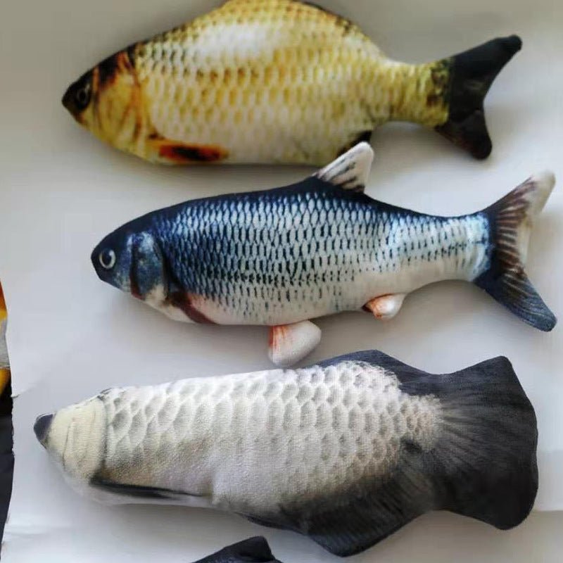 Without Cat Nip Version - Electric Jumping Fish Simulation Electric Fish Toy - Bills Deals Pet accessories