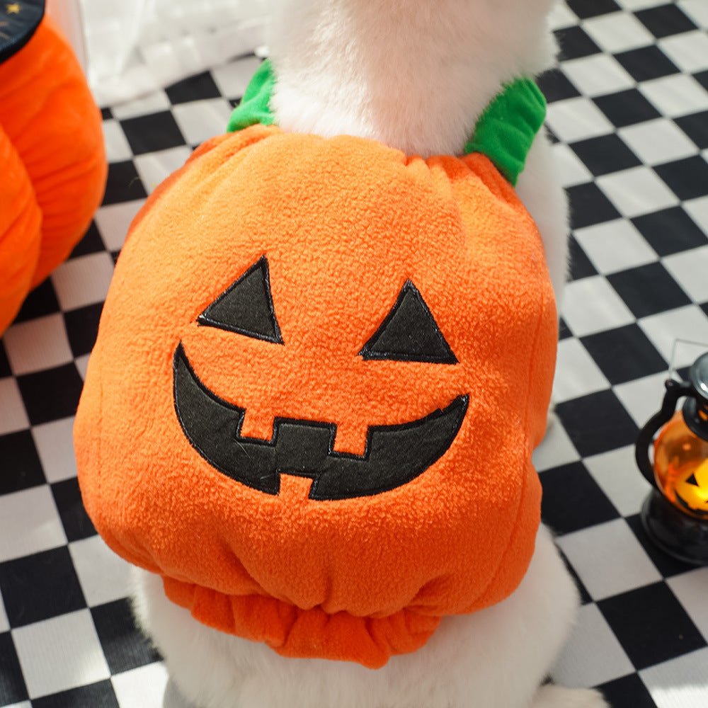 Halloween Pumpkin Pet Vest for Small AnimalsPet accessories