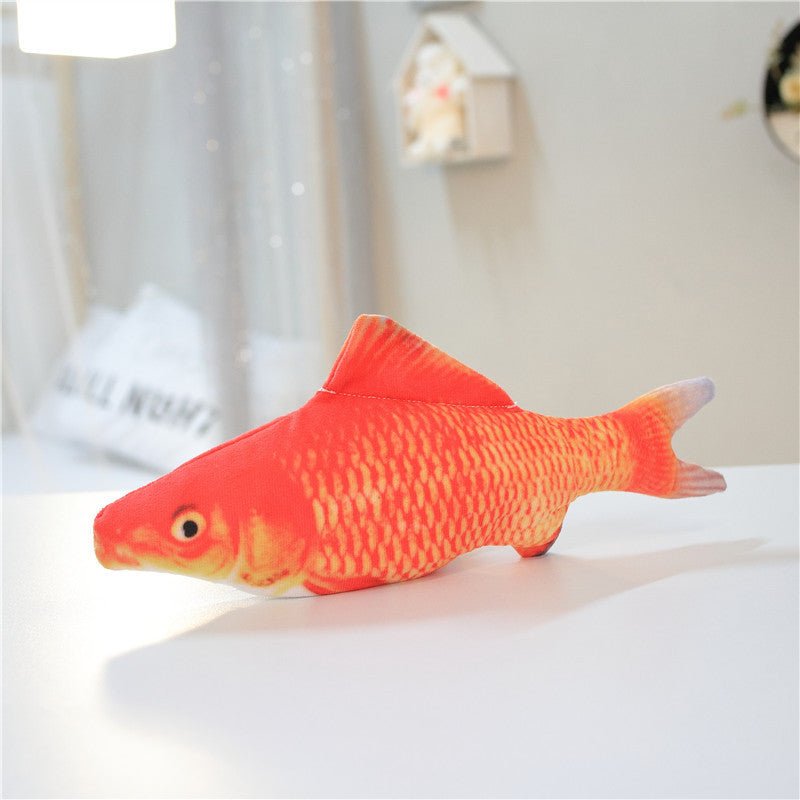 Without Cat Nip Version - Electric Jumping Fish Simulation Electric Fish Toy - Bills Deals Pet accessories