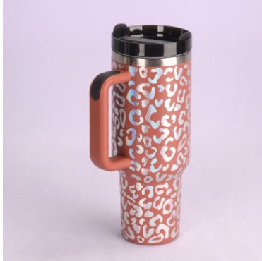 Stainless Steel Insulated Tumbler with Straw and Handle, 40 oz - Perfect Gift for Valentine's Day!tumbler cups