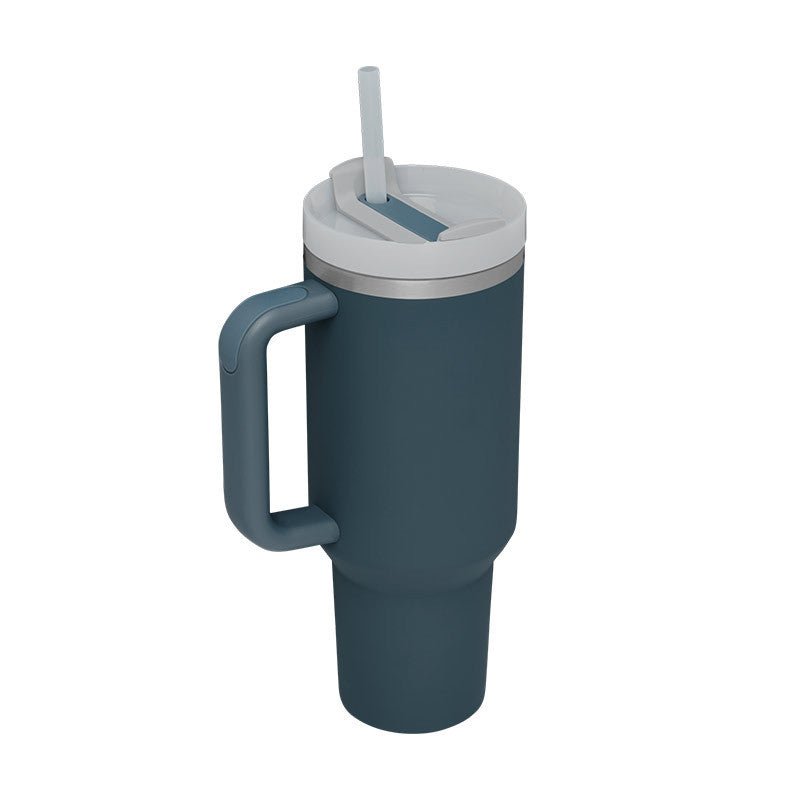 Stainless Steel Insulated Tumbler with Straw and Handle, 40 oz - Perfect Gift for Valentine's Day!tumbler cups
