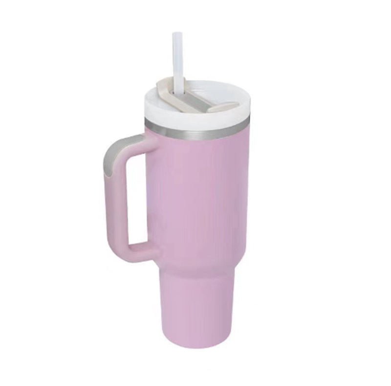 Stainless Steel Insulated Tumbler with Straw and Handle, 40 oz - Perfect Gift for Valentine's Day!tumbler cups