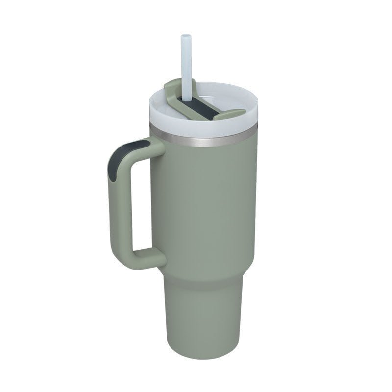 Stainless Steel Insulated Tumbler with Straw and Handle, 40 oz - Perfect Gift for Valentine's Day!tumbler cups
