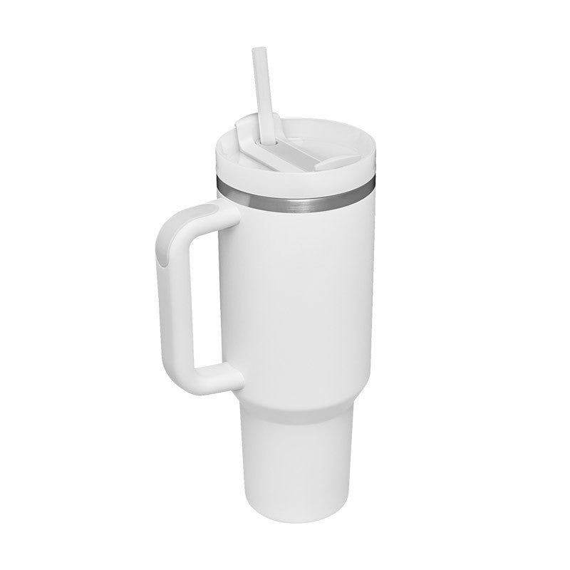 Stainless Steel Insulated Tumbler with Straw and Handle, 40 oz - Perfect Gift for Valentine's Day!tumbler cups