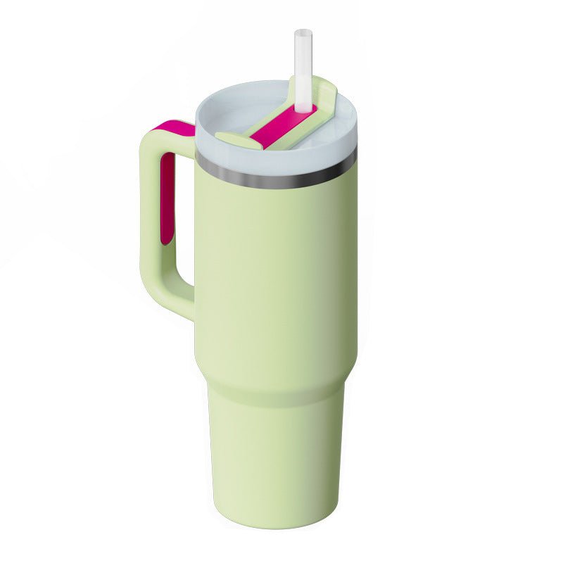Stainless Steel Insulated Tumbler with Straw and Handle, 40 oz - Perfect Gift for Valentine's Day!tumbler cups