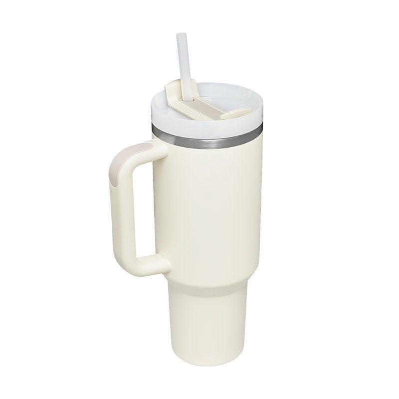 Stainless Steel Insulated Tumbler with Straw and Handle, 40 oz - Perfect Gift for Valentine's Day!tumbler cups