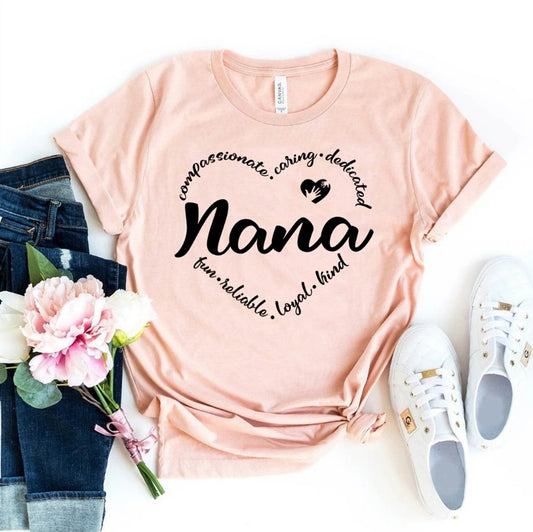 Women's Simple Print Round Neck Short Sleeve