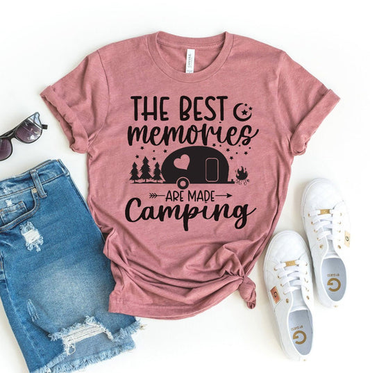 The Best Memories Are Spent Camping T-shirt - Bills Deals