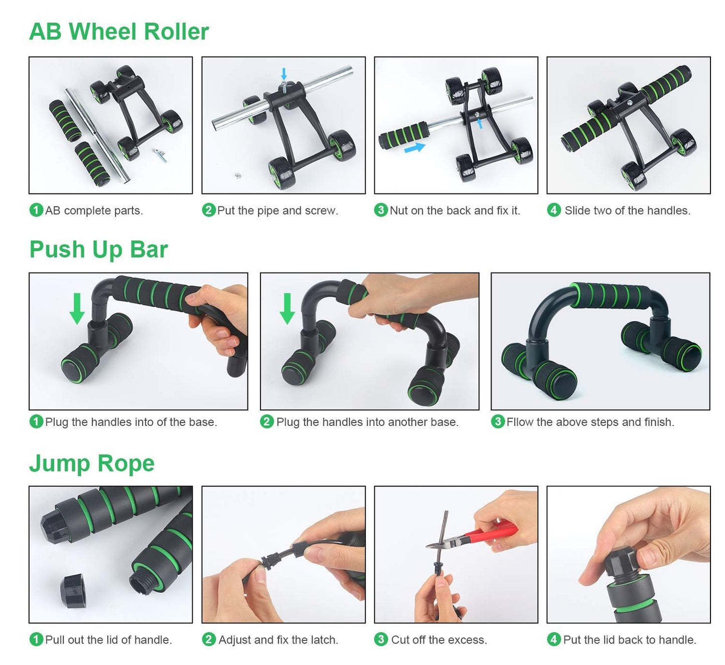 10 - in - 1 Fitness Kit - Bills Deals