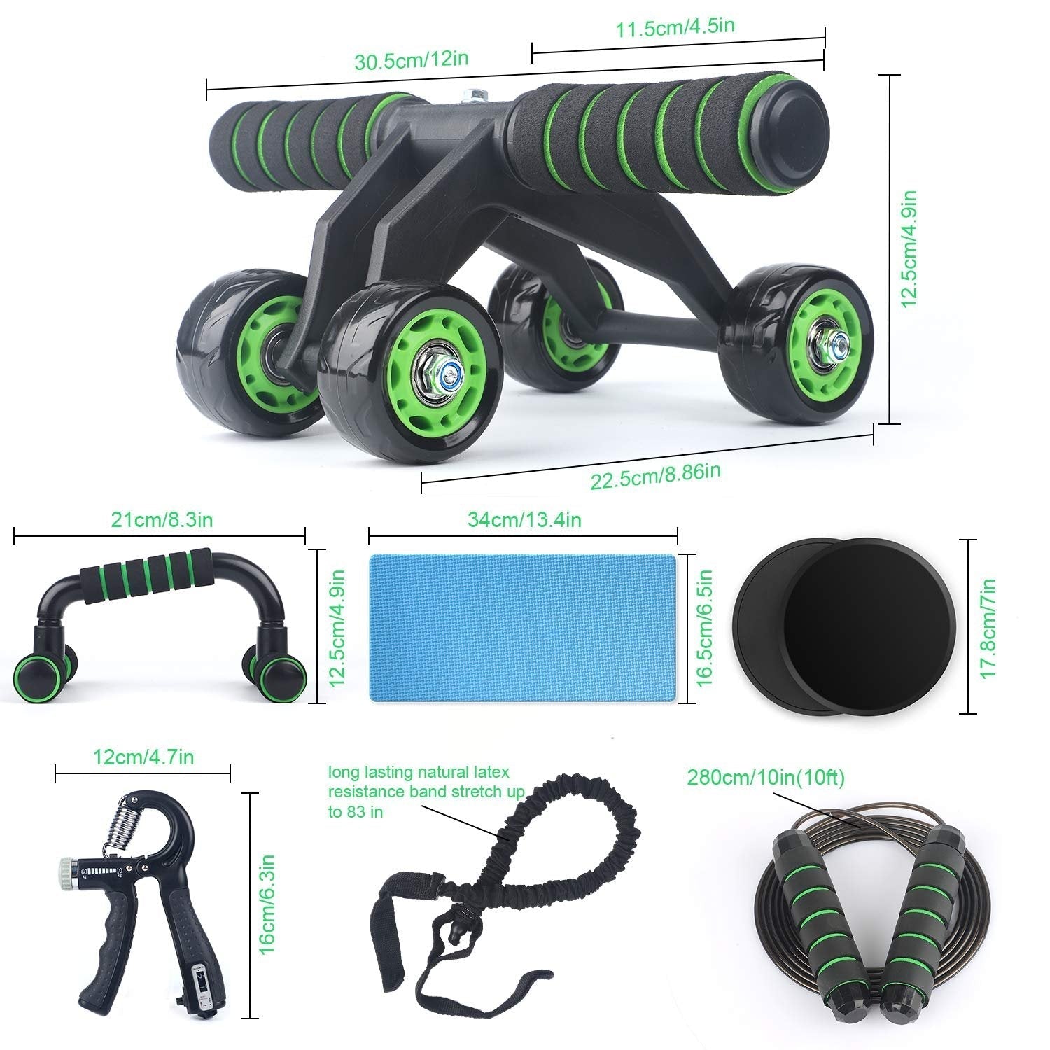 10 - in - 1 Fitness Kit - Bills Deals
