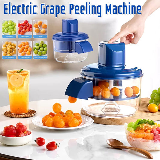 Automatic Electric Grape Peeler: Rechargeable Fruit Peeling Machinegifts&accessories