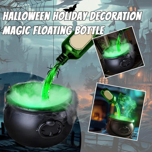 Premium Floating Potion Cauldron Halloween Kit - Easy Setup, Spooky Atmosphere, Splash ProtectionHalloween decorations