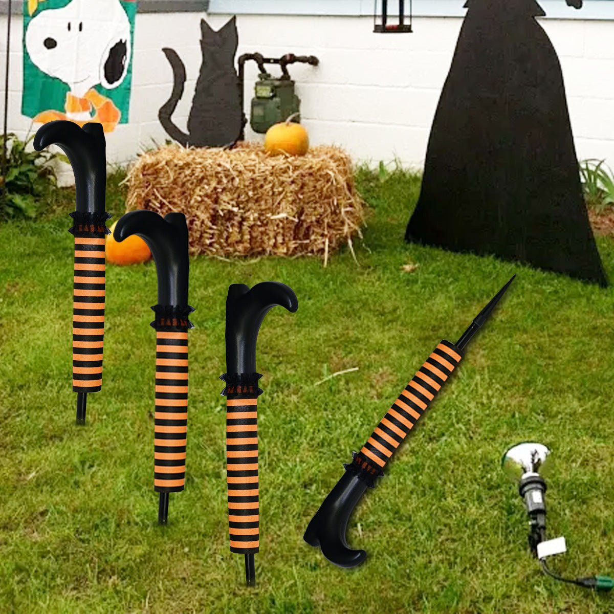 Halloween Decorations Inverted Elf Leg Layout Props - Bills Deals Halloween decorations