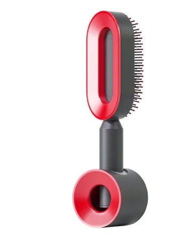 Self Cleaning Hair Brush For Women One - key Cleaning Hair Loss Airbag Massage Scalp Comb Anti - Static Hairbrush - Bills Deals Health & beauty