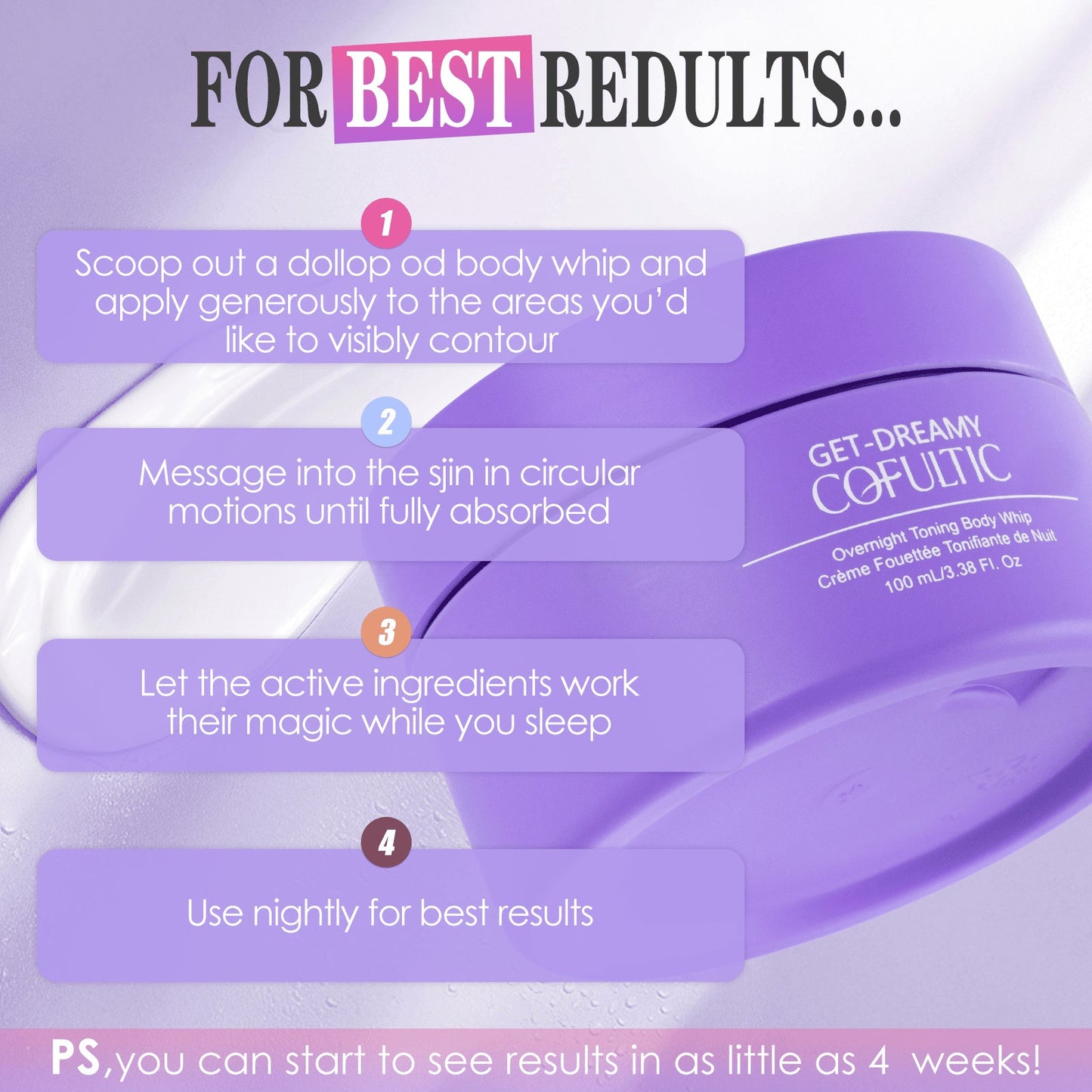 Cofultic Night Sleep Tightening Cream Flat Wrinkles - Bills Deals Health & beauty