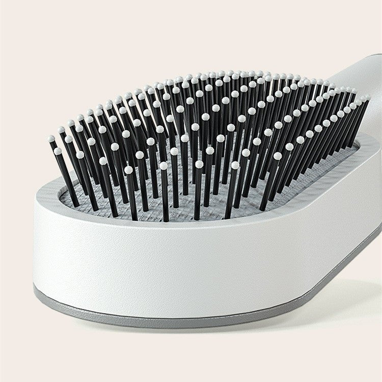 Self Cleaning Hair Brush For Women One - key Cleaning Hair Loss Airbag Massage Scalp Comb Anti - Static Hairbrush - Bills Deals Health & beauty