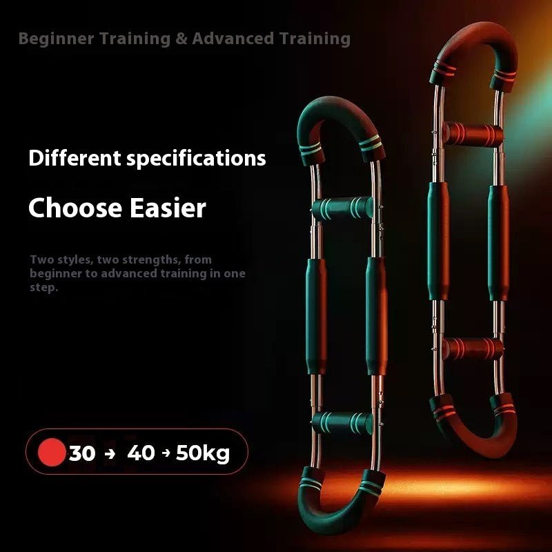 Multi - functional U - shaped Arm Strengthener Chest Trainer Adjustable Forearm Strength Exerciser Home Gym Equipment Bodybuilding - Bills Deals Health & fitness